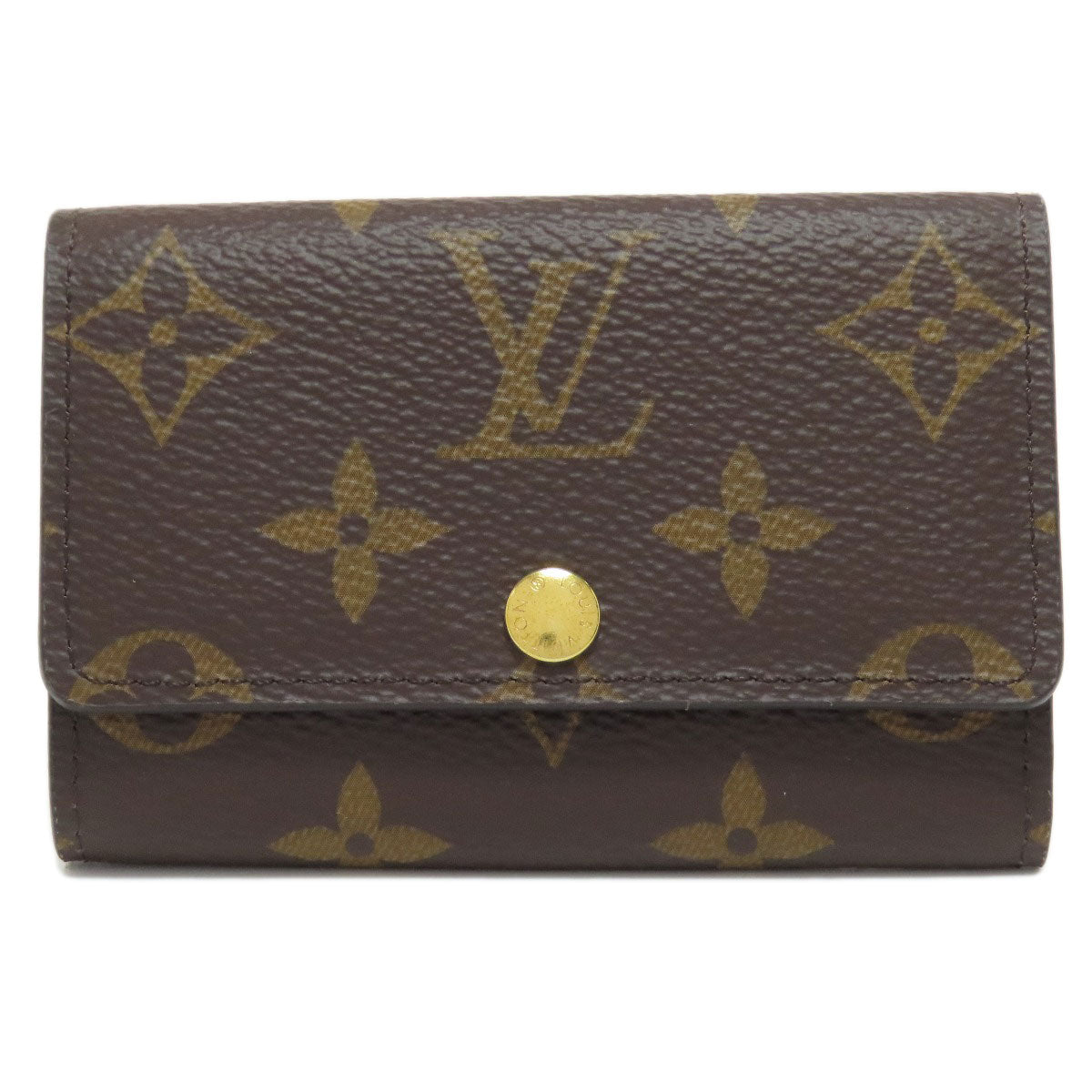 LOUIS VUITTON Key case Key holder M62630 Monogram canvas Brown Multicles6