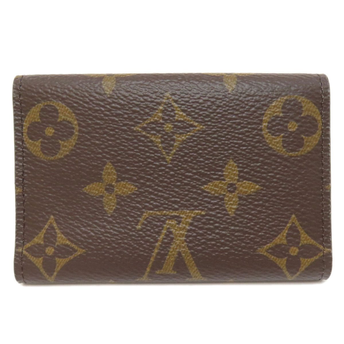 LOUIS VUITTON Key case Key holder M62630 Monogram canvas Brown Multicles6
