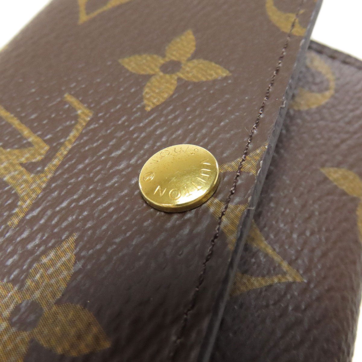 LOUIS VUITTON Key case Key holder M62630 Monogram canvas Brown Multicles6