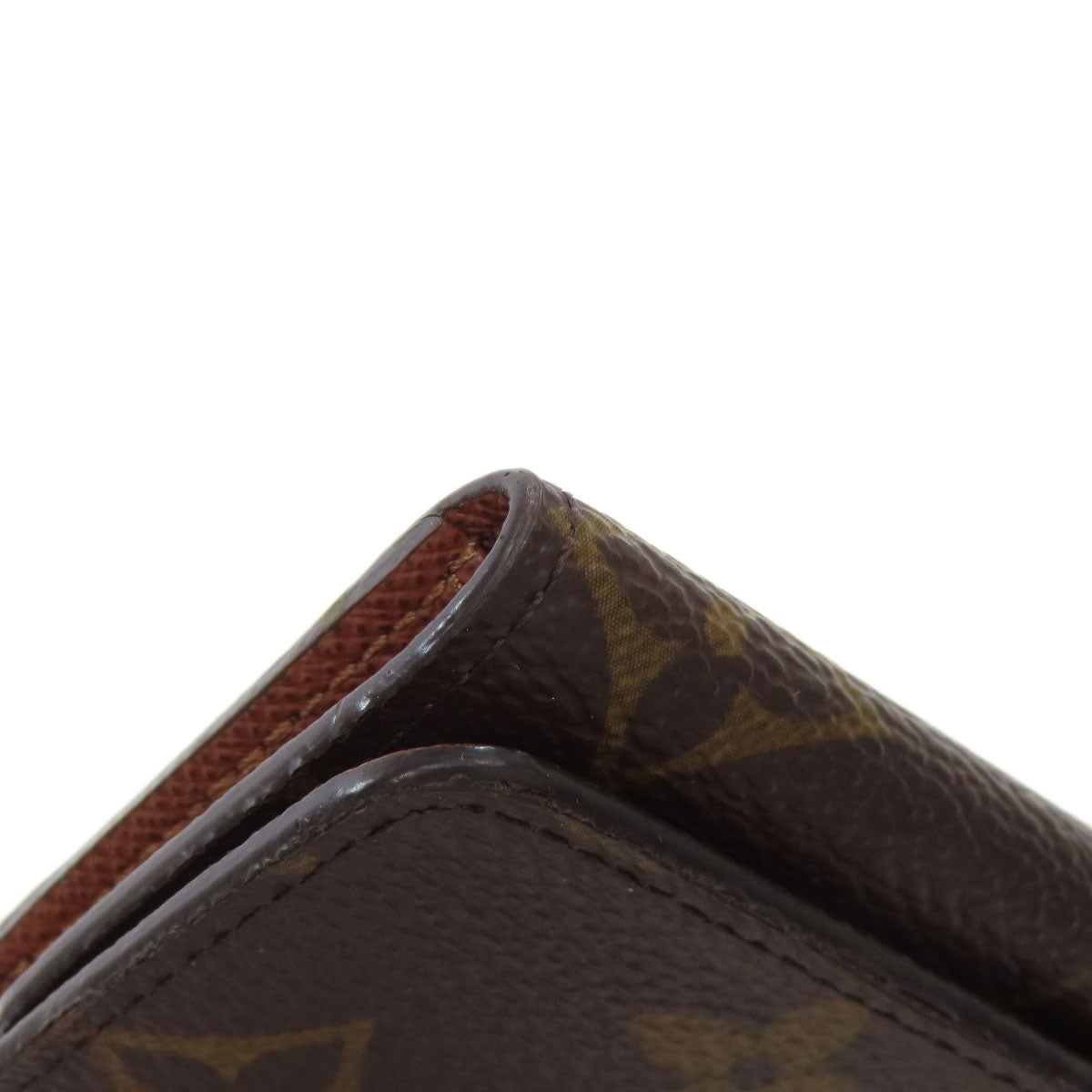 LOUIS VUITTON Key case Key holder M69517 Monogram canvas Brown Multicles4