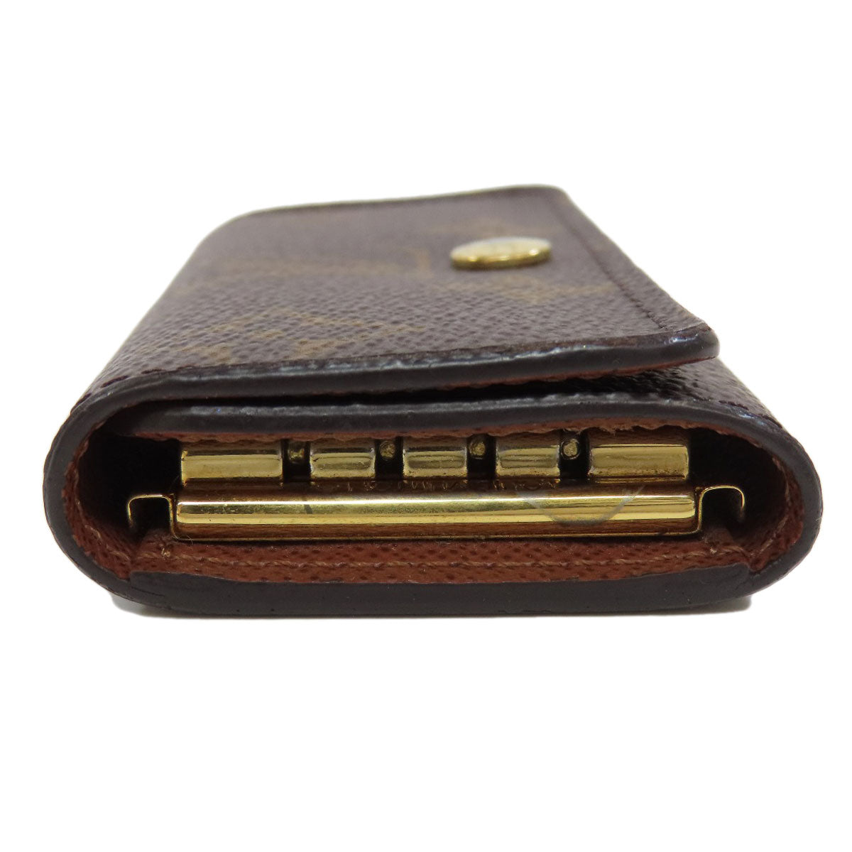 LOUIS VUITTON Key case Key holder M69517 Monogram canvas Brown Multicles4