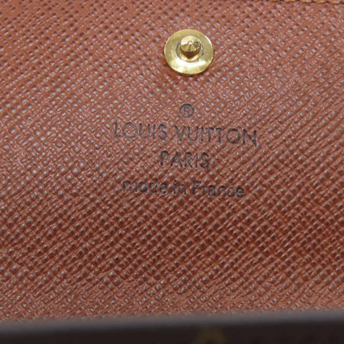 LOUIS VUITTON Key case Key holder M69517 Monogram canvas Brown Multicles4