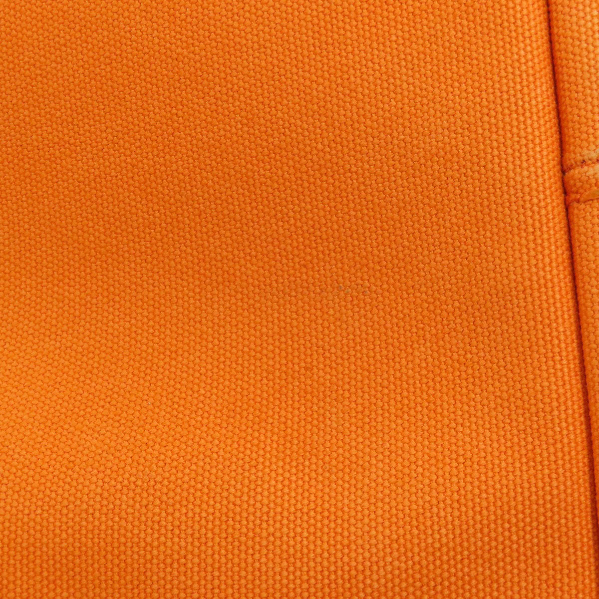 PRADA Handbag canvas Orange Canapa