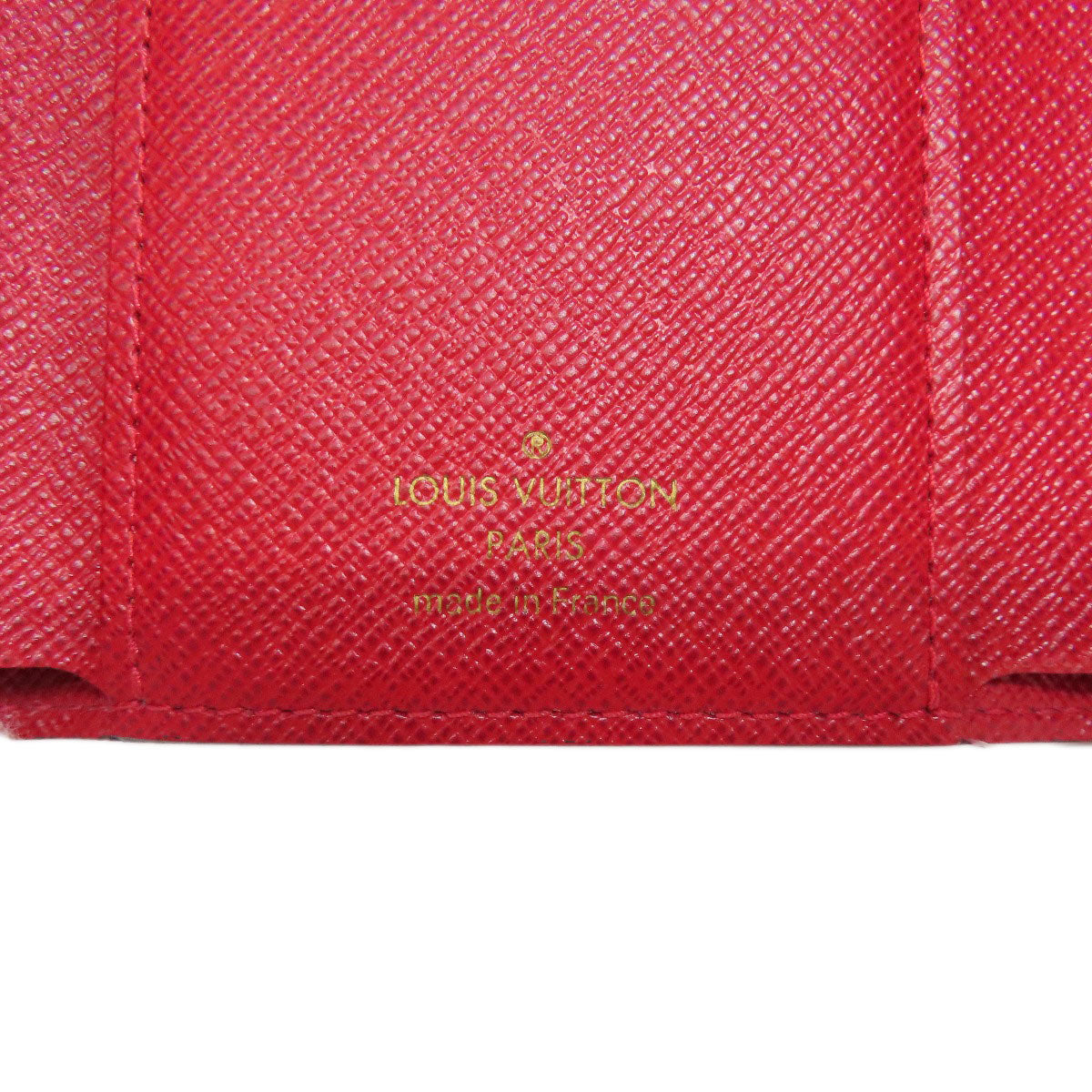 LOUIS VUITTON Bifold Wallet N41659 Damier canvas Brown Portefeuille Victorine