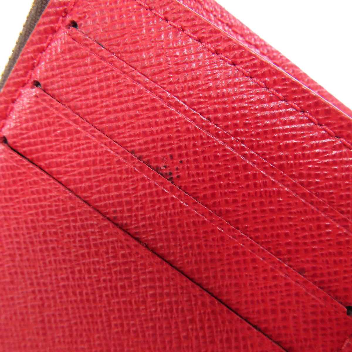 LOUIS VUITTON Bifold Wallet N41659 Damier canvas Brown Portefeuille Victorine