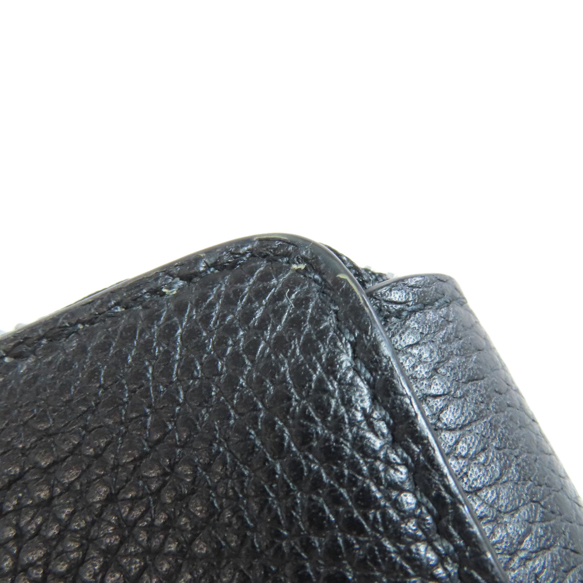 BURBERRY Coin case leather black logo
