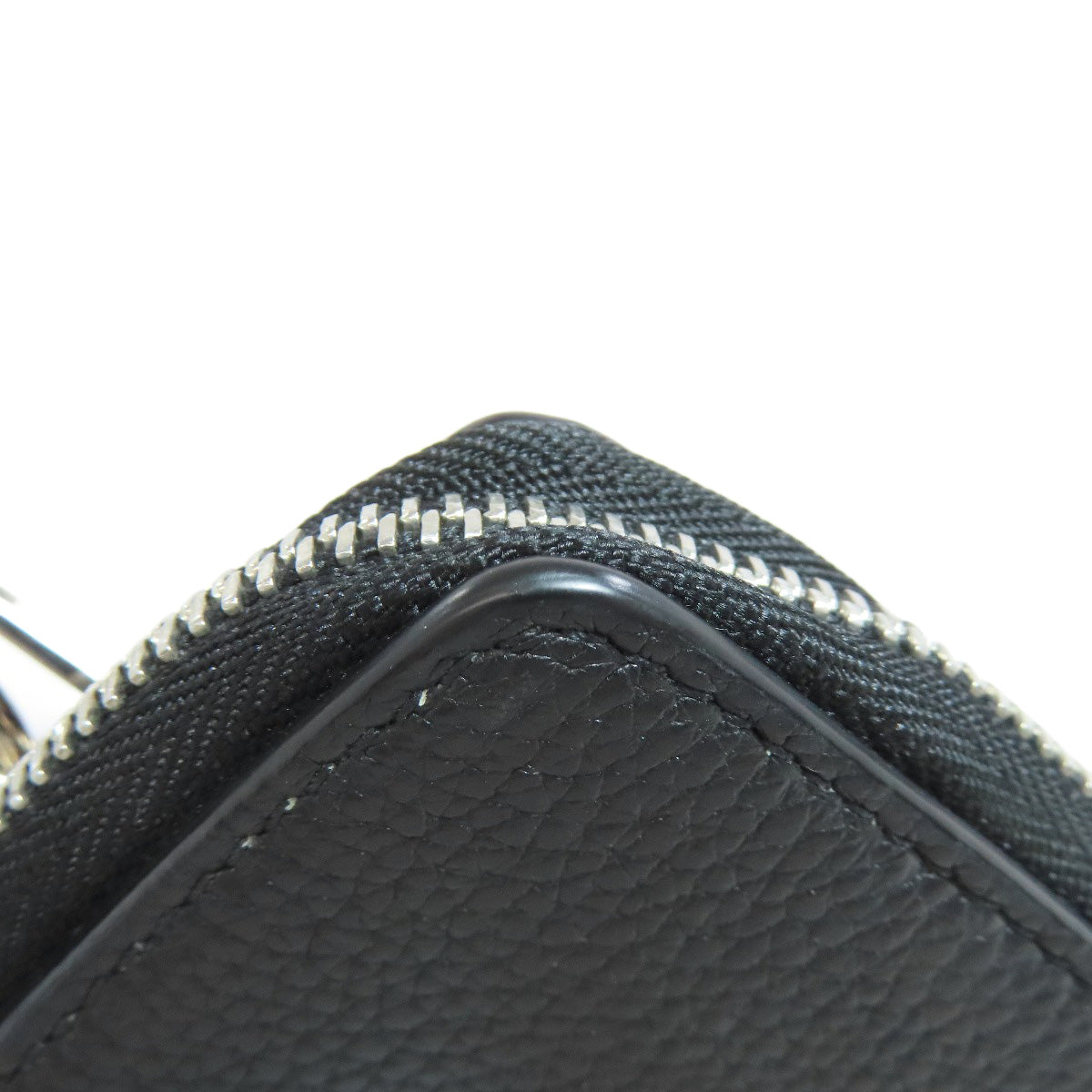 BURBERRY Coin case leather black logo