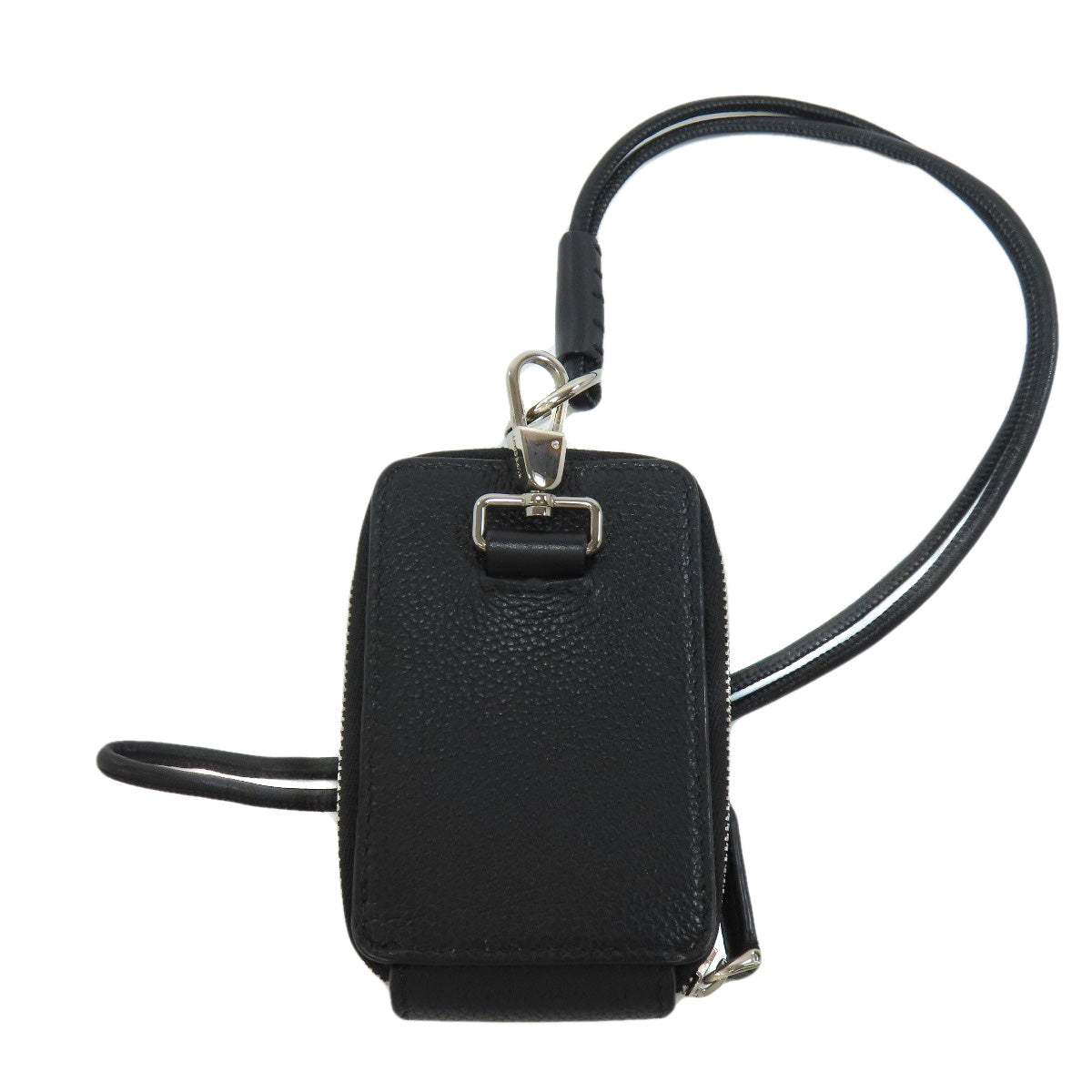 BURBERRY Coin case leather black logo