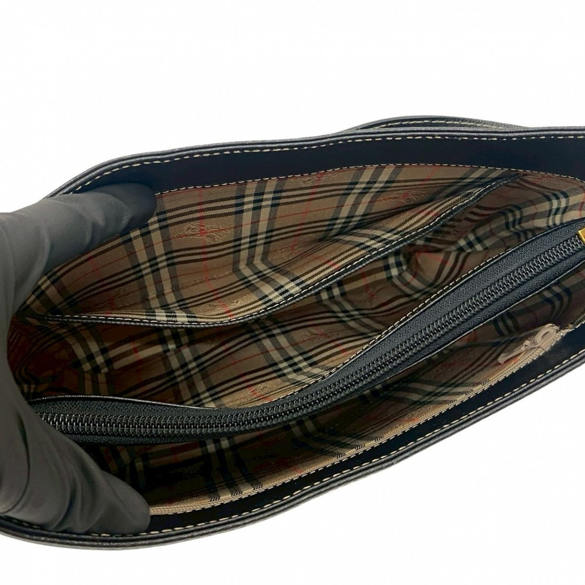 BURBERRY Shoulder Bag leather black