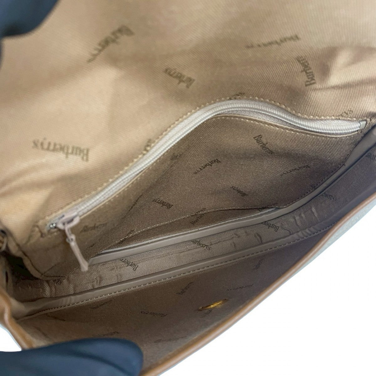 BURBERRY Shoulder Bag leather Brown