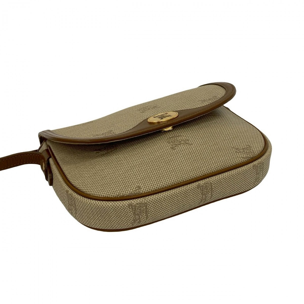BURBERRY Shoulder Bag leather Brown