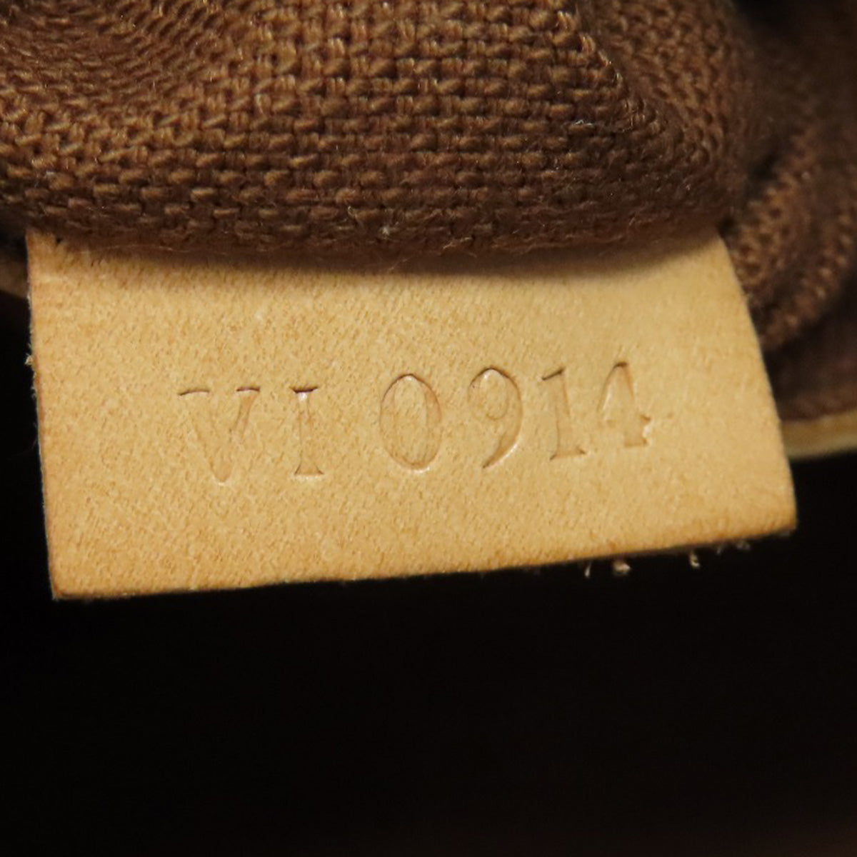 LOUIS VUITTON Handbag M51130 Monogram canvas Brown Alma