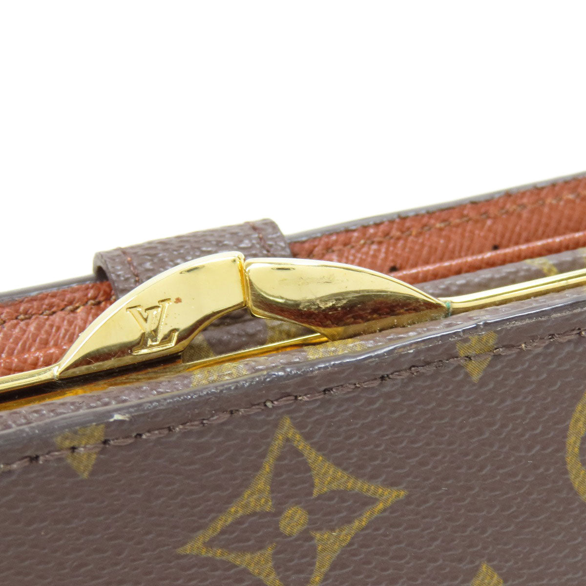 LOUIS VUITTON Bifold Wallet M61663 Monogram canvas Brown Portefeuille Vienova