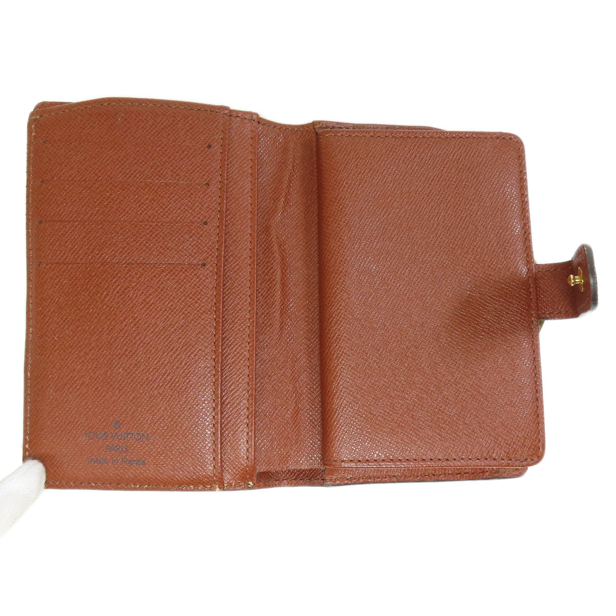 LOUIS VUITTON Bifold Wallet M61663 Monogram canvas Brown Portefeuille Vienova
