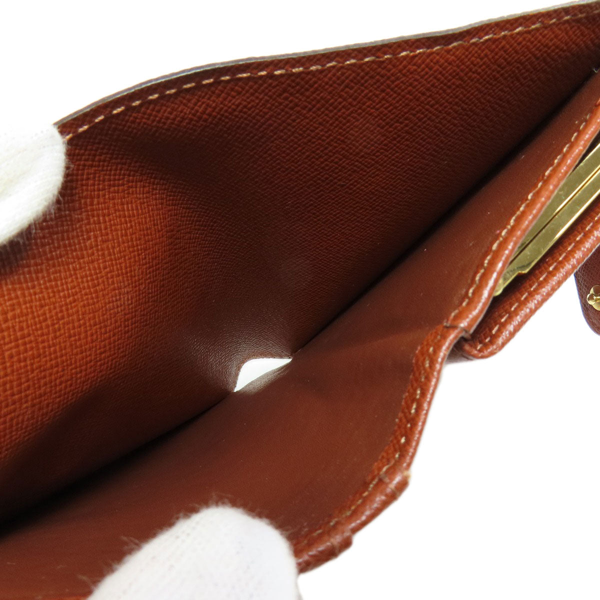 LOUIS VUITTON Bifold Wallet M61663 Monogram canvas Brown Portefeuille Vienova