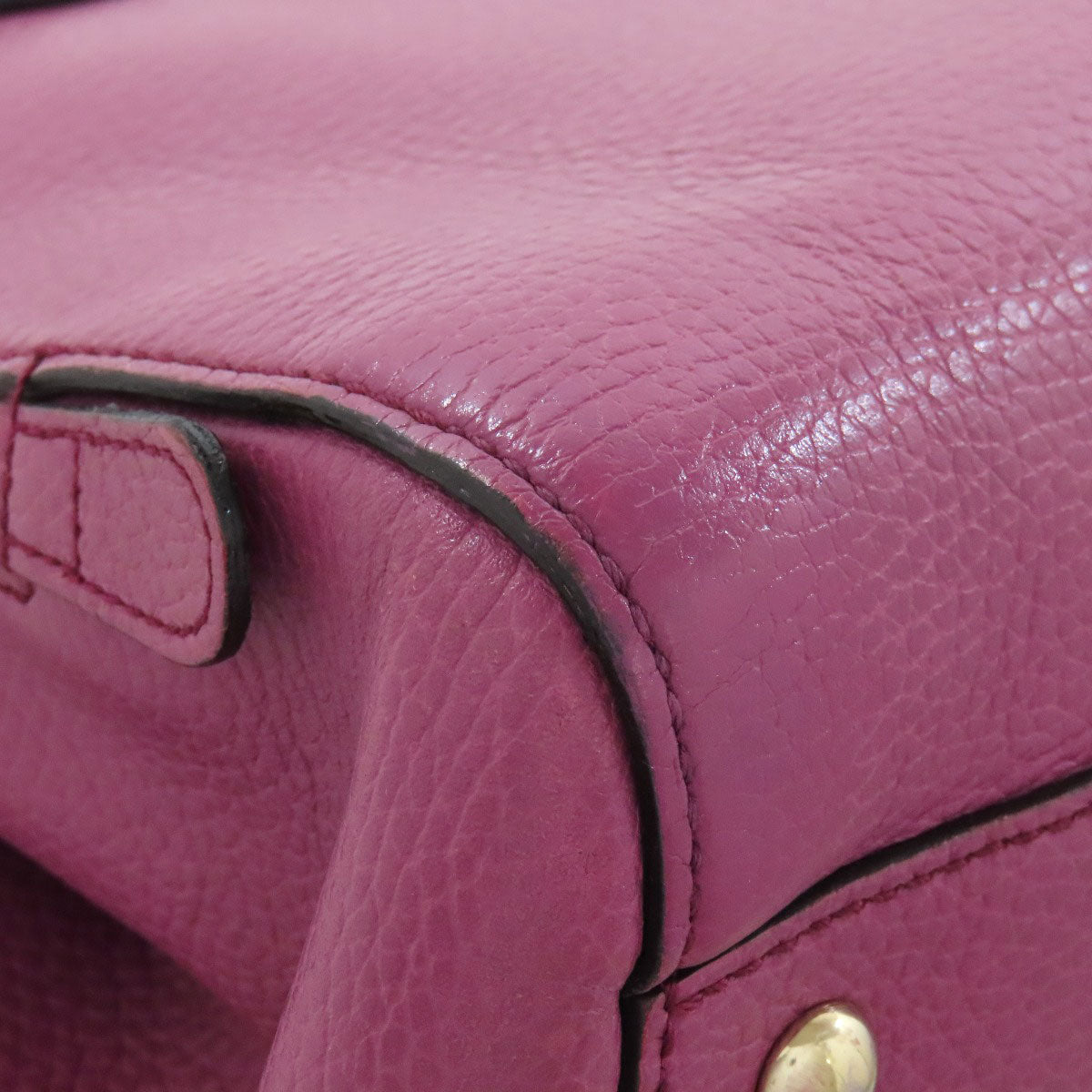 GUCCI Tote Bag 391987 leather pink 2WAY