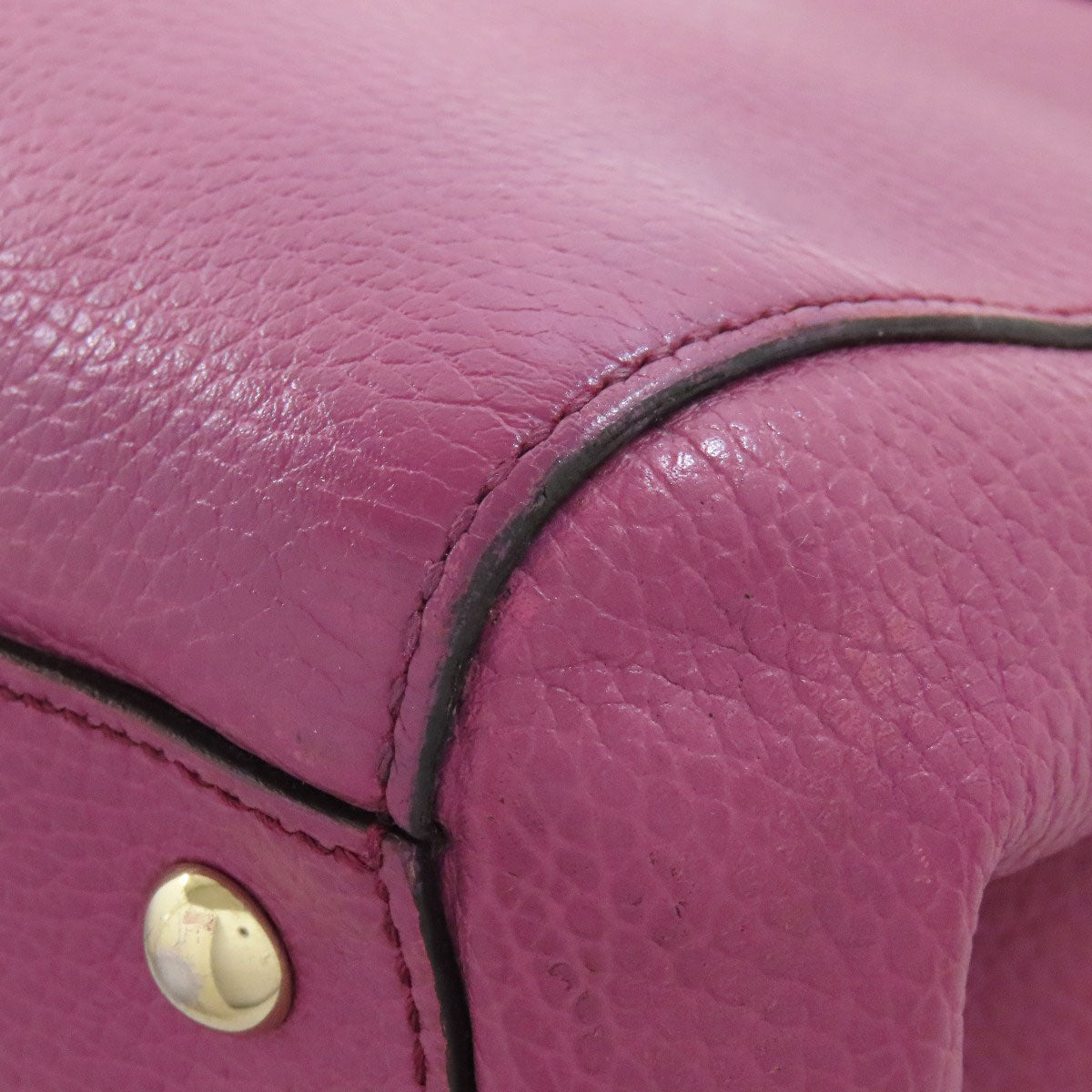 GUCCI Tote Bag 391987 leather pink 2WAY
