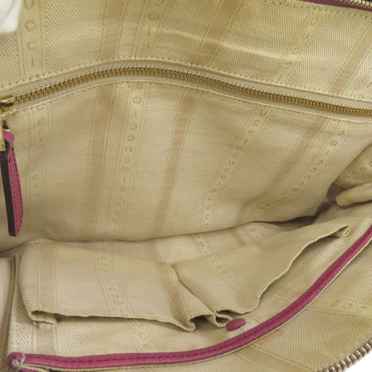 GUCCI Tote Bag 391987 leather pink 2WAY