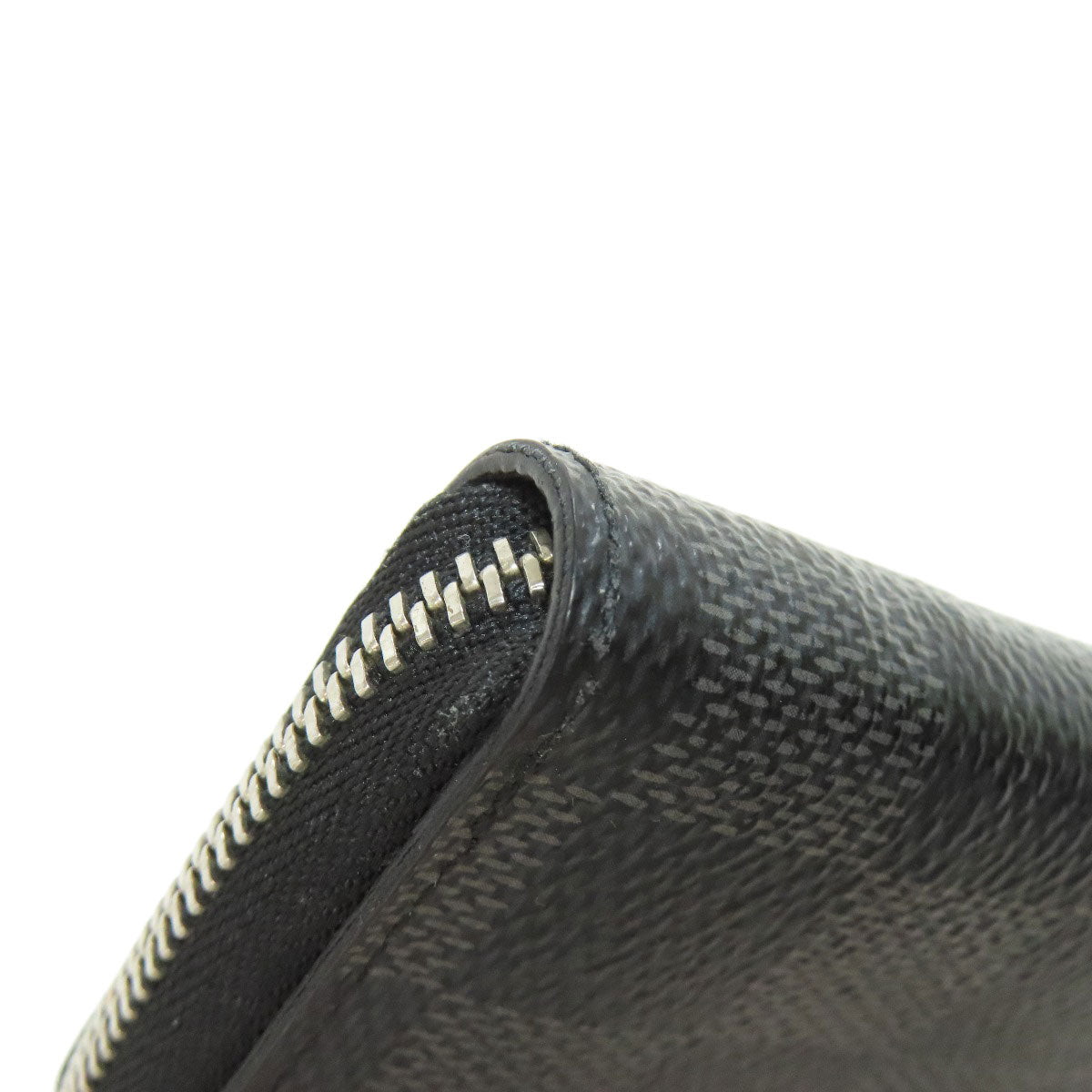 LOUIS VUITTON Coin case N63076 Damier canvas black Zippy coin purse