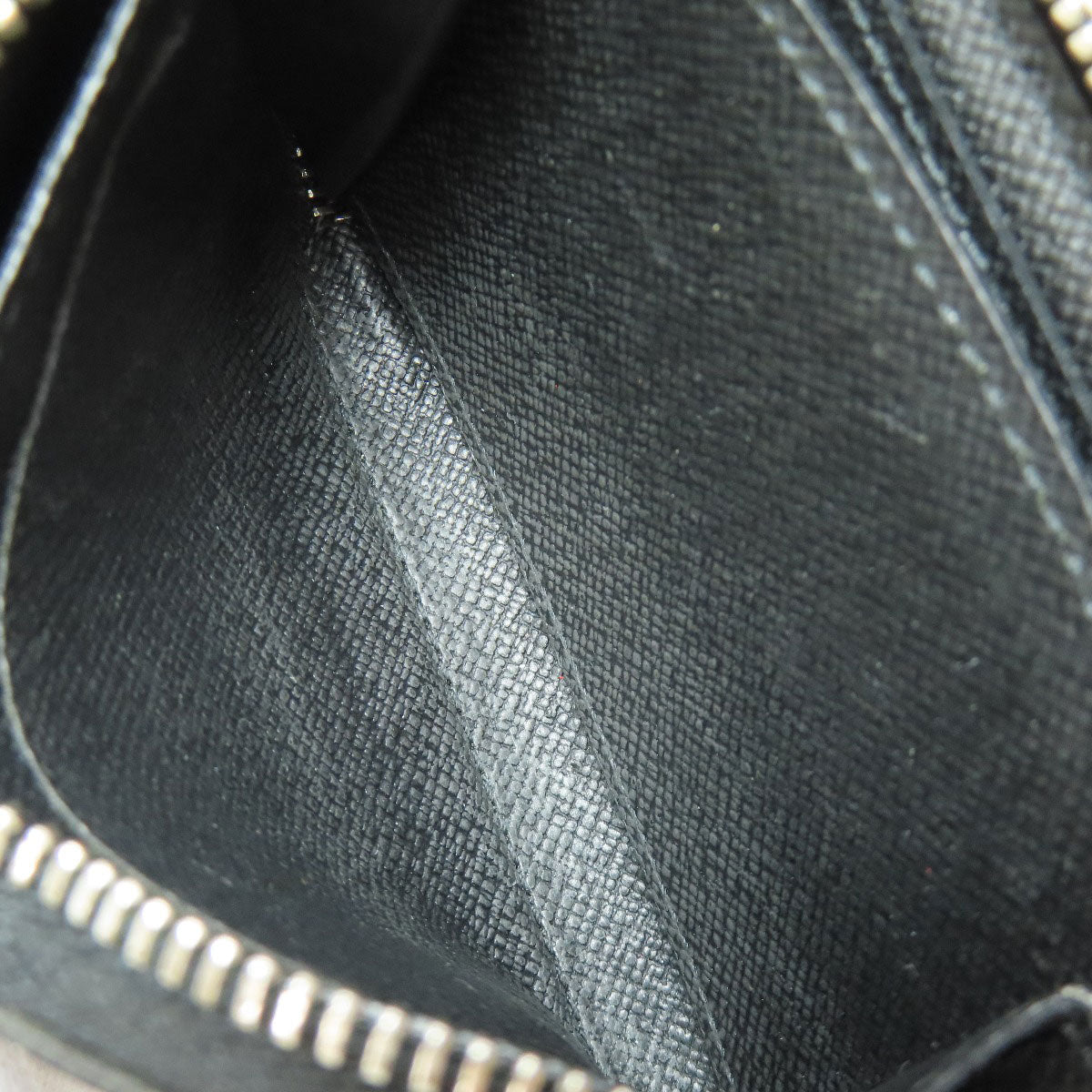 LOUIS VUITTON Coin case N63076 Damier canvas black Zippy coin purse