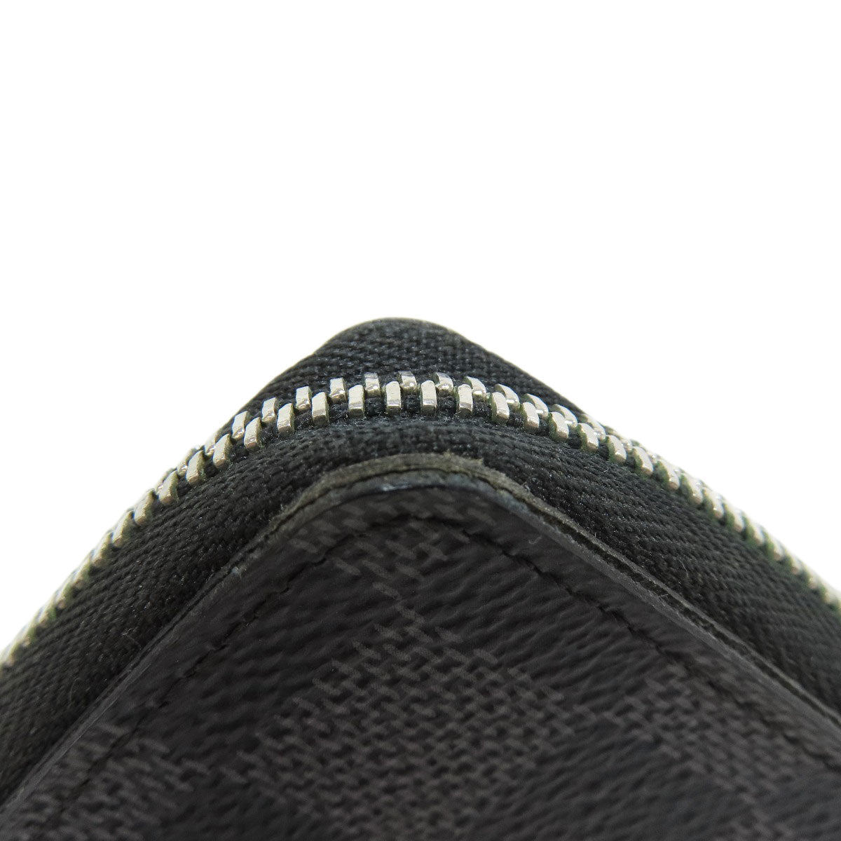 LOUIS VUITTON Coin case N63076 Damier canvas gray Zippy coin purse