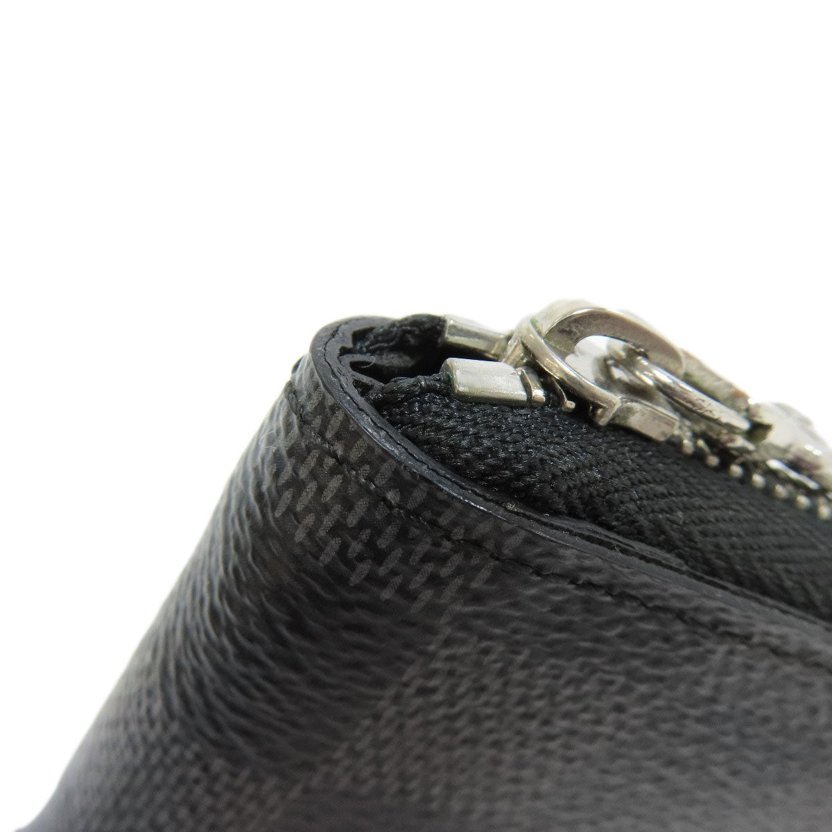 LOUIS VUITTON Coin case N63076 Damier canvas gray Zippy coin purse