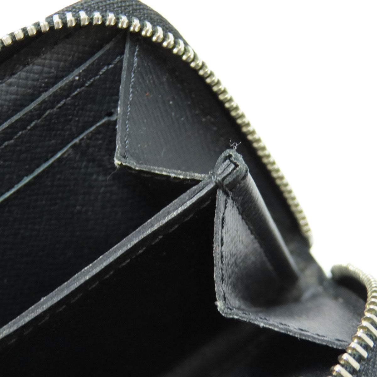 LOUIS VUITTON Coin case N63076 Damier canvas gray Zippy coin purse