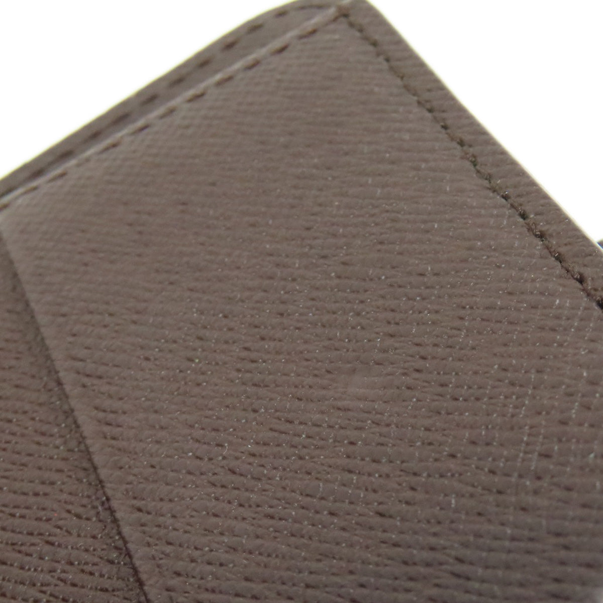 LOUIS VUITTON Bifold Wallet M61668 Damier canvas Brown Compact zip