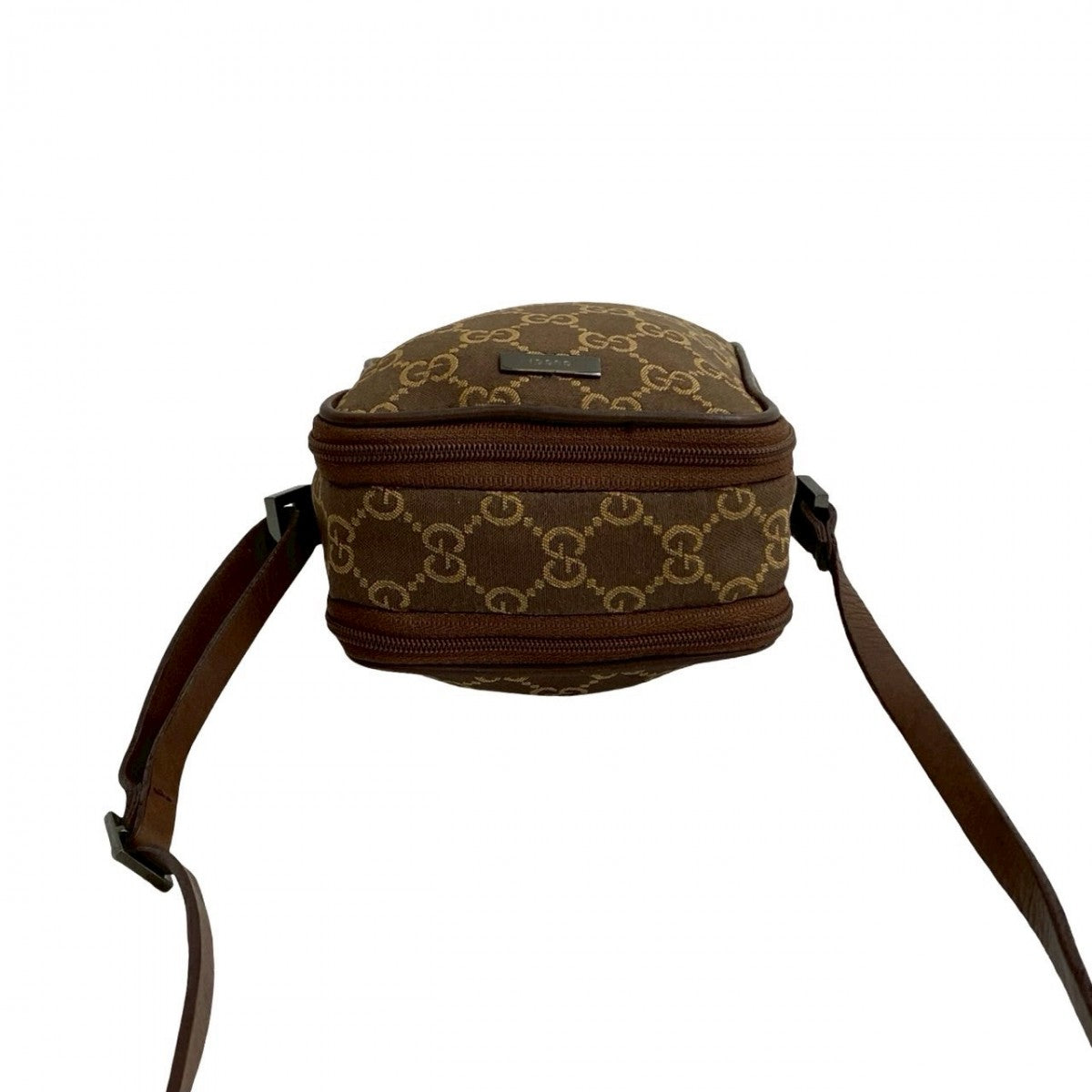 GUCCI Shoulder Bag canvas Brown