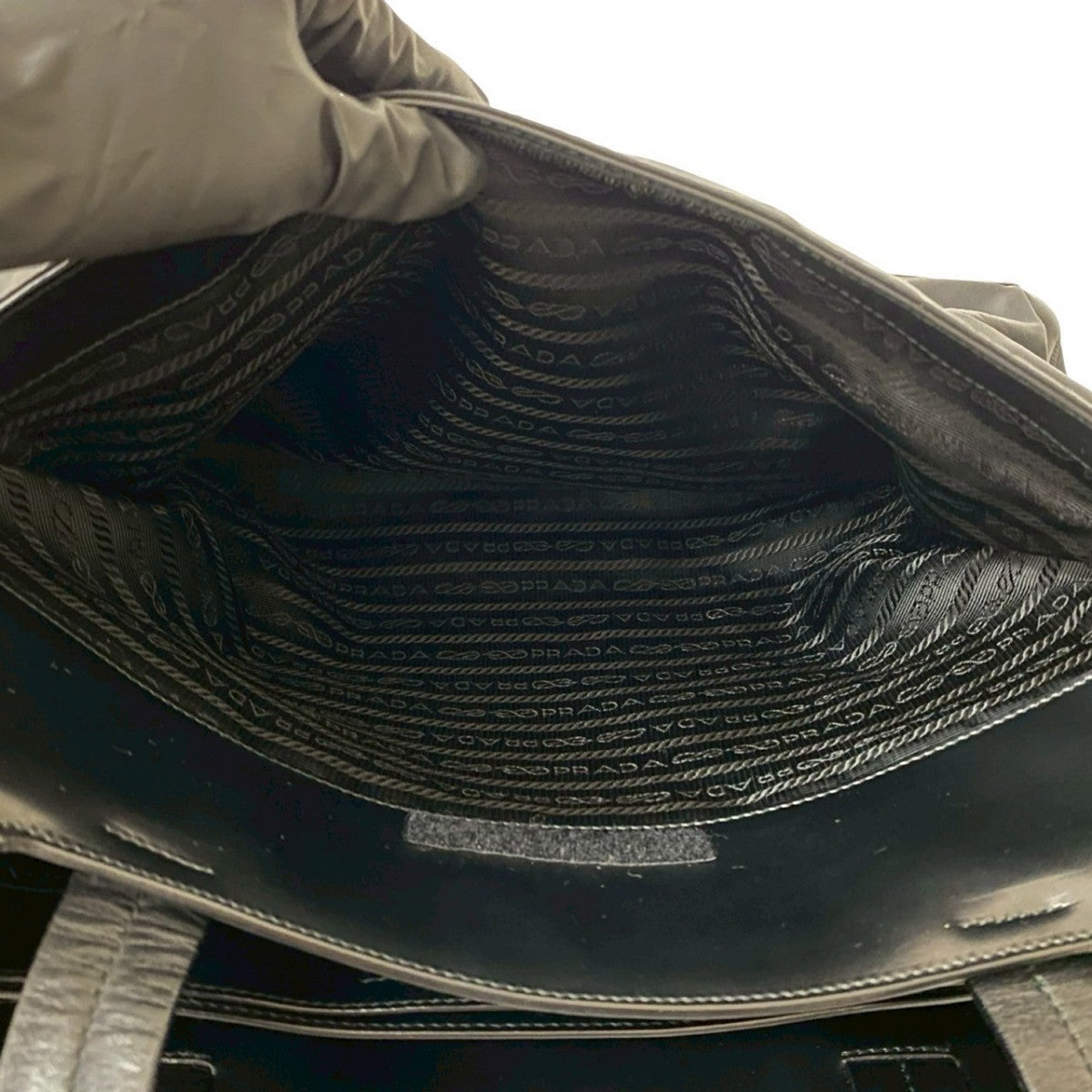 PRADA Tote Bag Nylon black