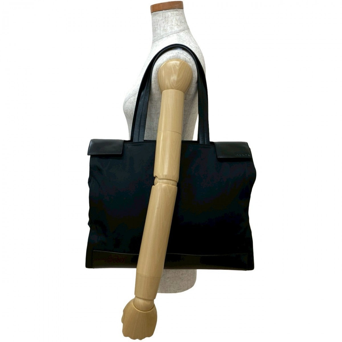 PRADA Tote Bag Nylon black
