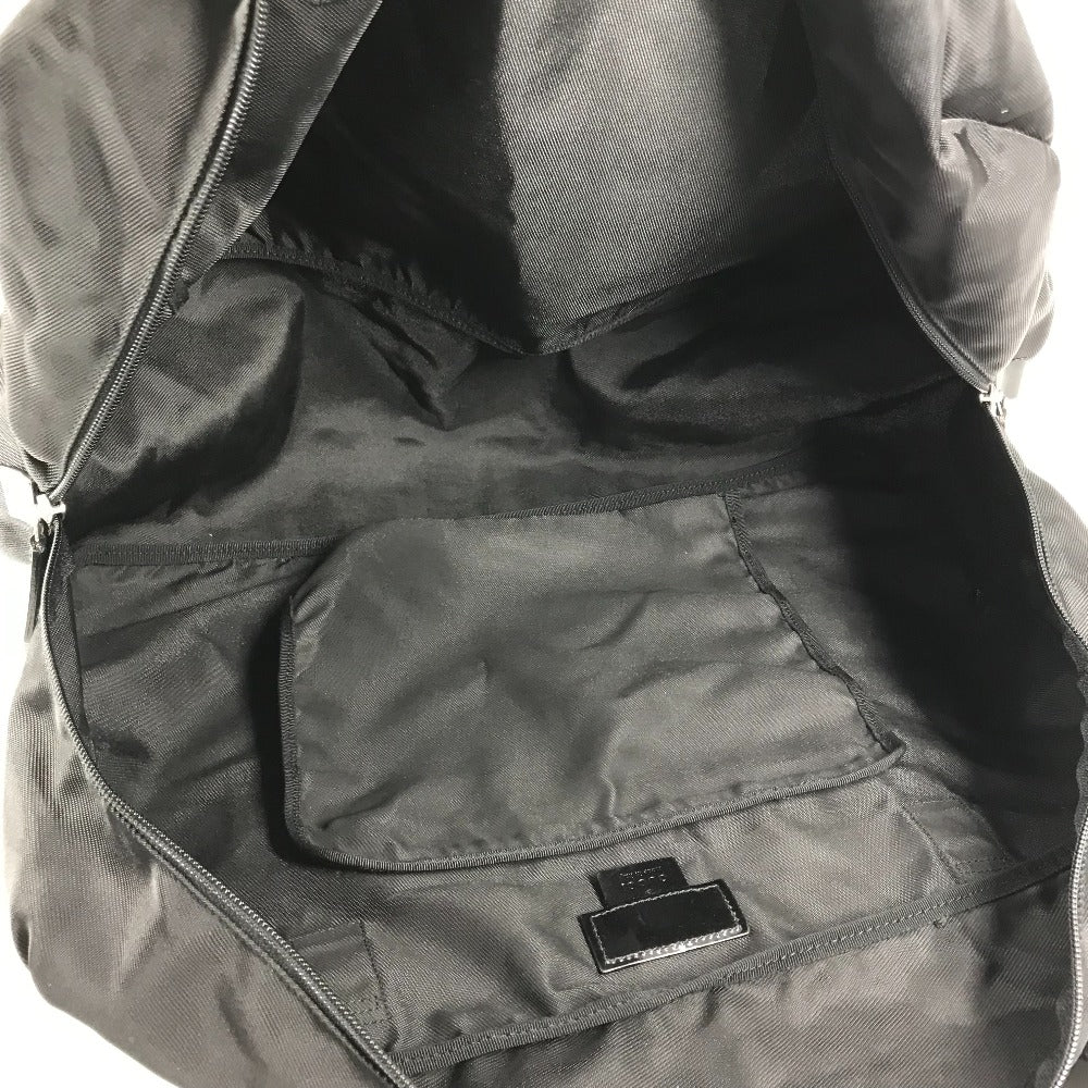 GUCCI Boston Duffel bag 012・0389 Nylon black logo