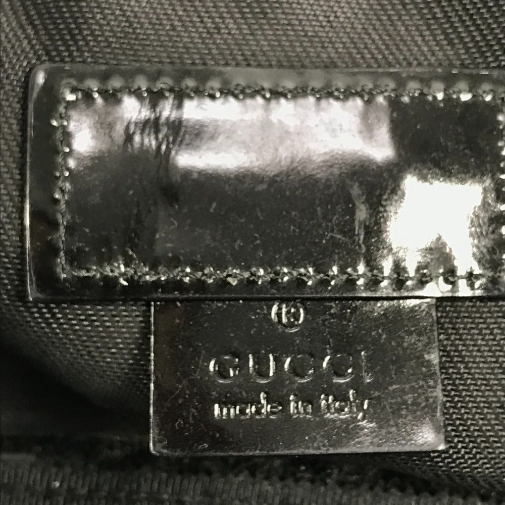 GUCCI Boston Duffel bag 012・0389 Nylon black logo