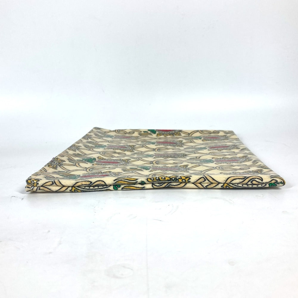GUCCI Clutch bag Coated canvas Red Garden