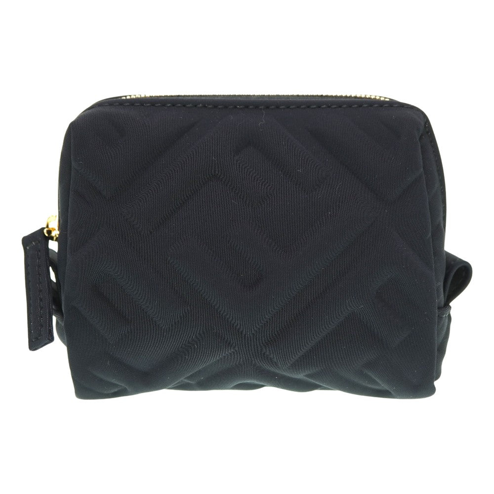 FENDI Pouch 8N0179 Nylon black makeup pouch