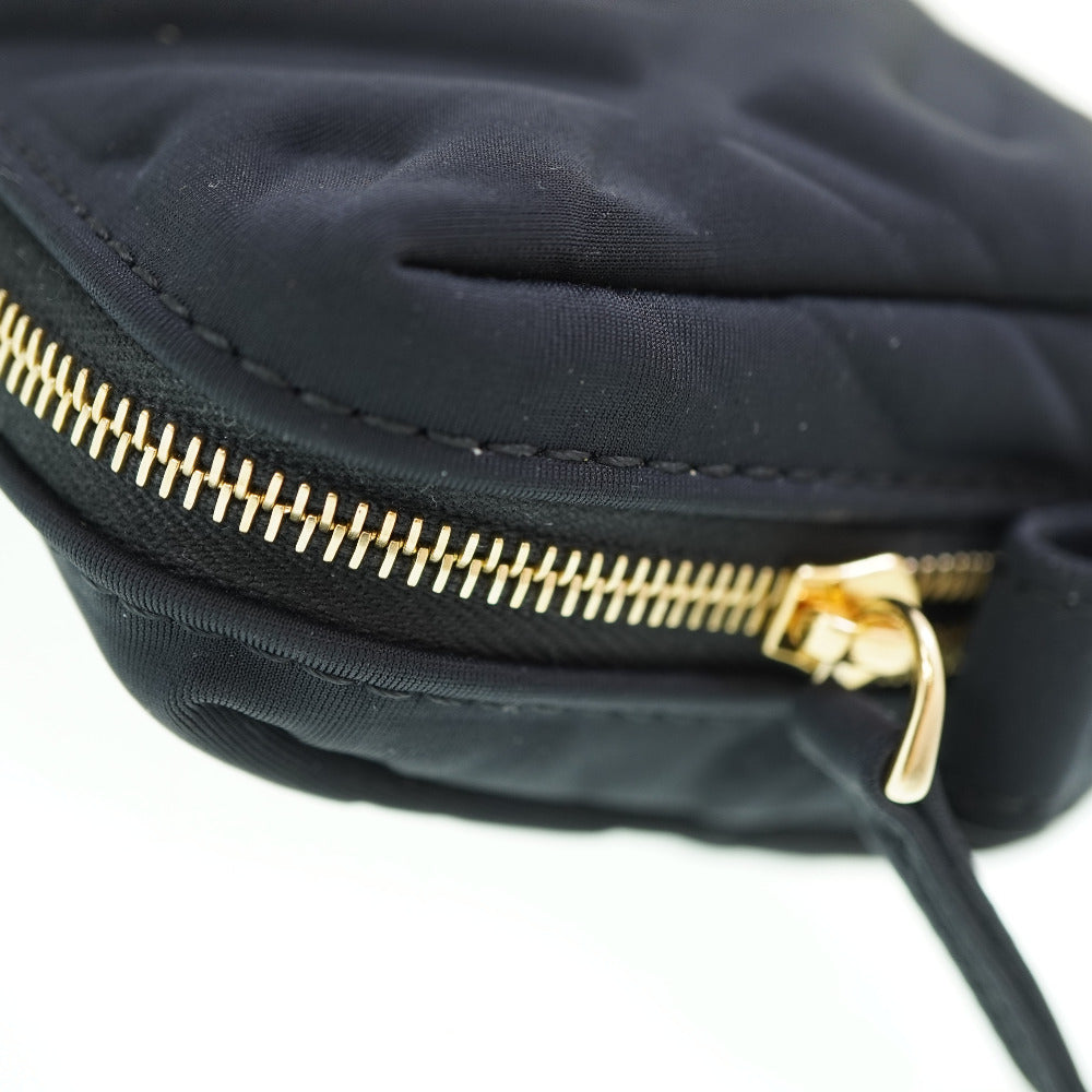 FENDI Pouch 8N0179 Nylon black makeup pouch
