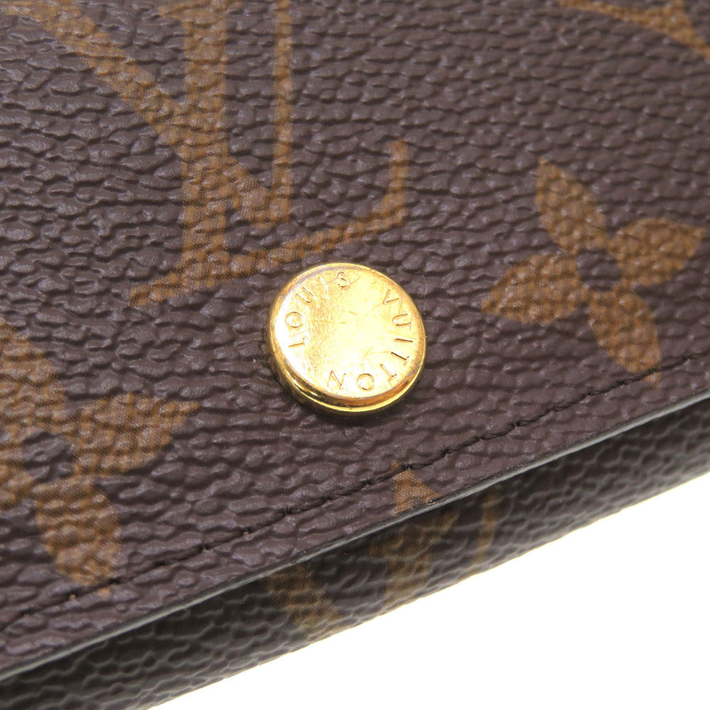 LOUIS VUITTON Key case Key holder M69517 Monogram canvas Brown Monogram Multicles4