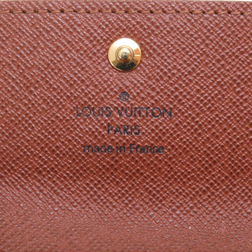LOUIS VUITTON Key case Key holder M69517 Monogram canvas Brown Monogram Multicles4