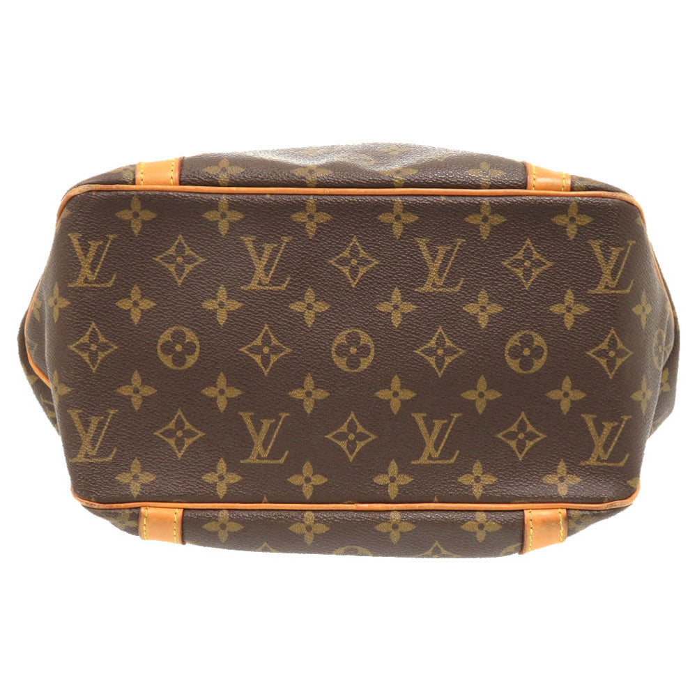 LOUIS VUITTON Tote Bag M51108 Monogram canvas Brown Monogram Sac shopping Women Used Authentic