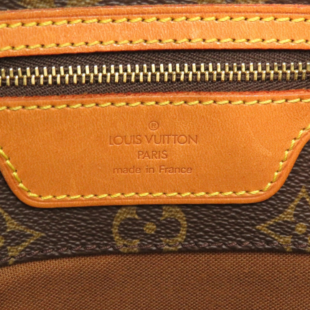 LOUIS VUITTON Tote Bag M51108 Monogram canvas Brown Monogram Sac shopping Women Used Authentic