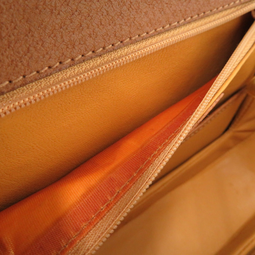 GUCCI Handbag 000 2046 0188 Bamboo Brown 2WAY Women Used Authentic