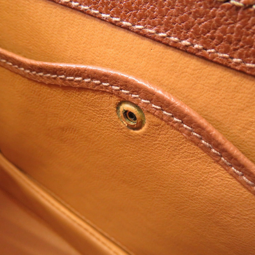 GUCCI Handbag 000 2046 0188 Bamboo Brown 2WAY Women Used Authentic