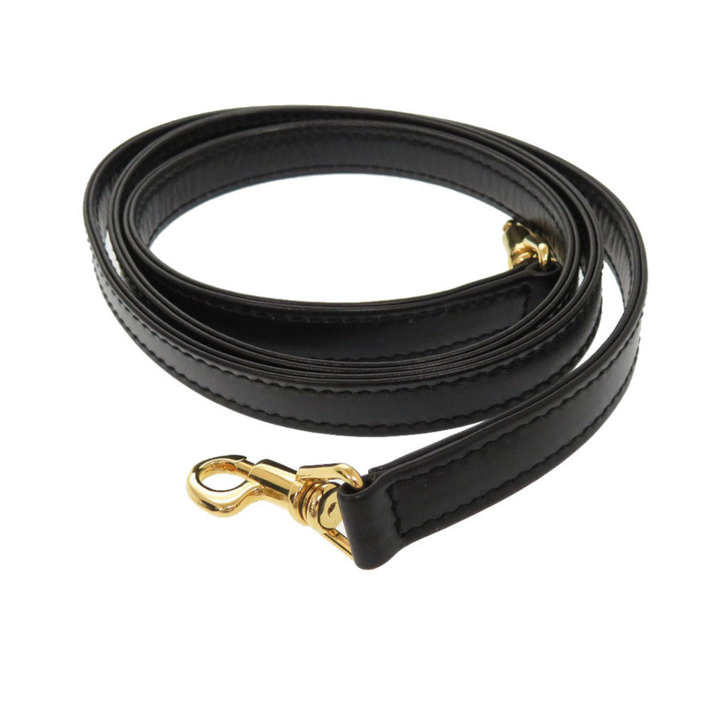 GUCCI Handbag 000 46 0210 leather black Lady Rock Vintage Women Used Authentic