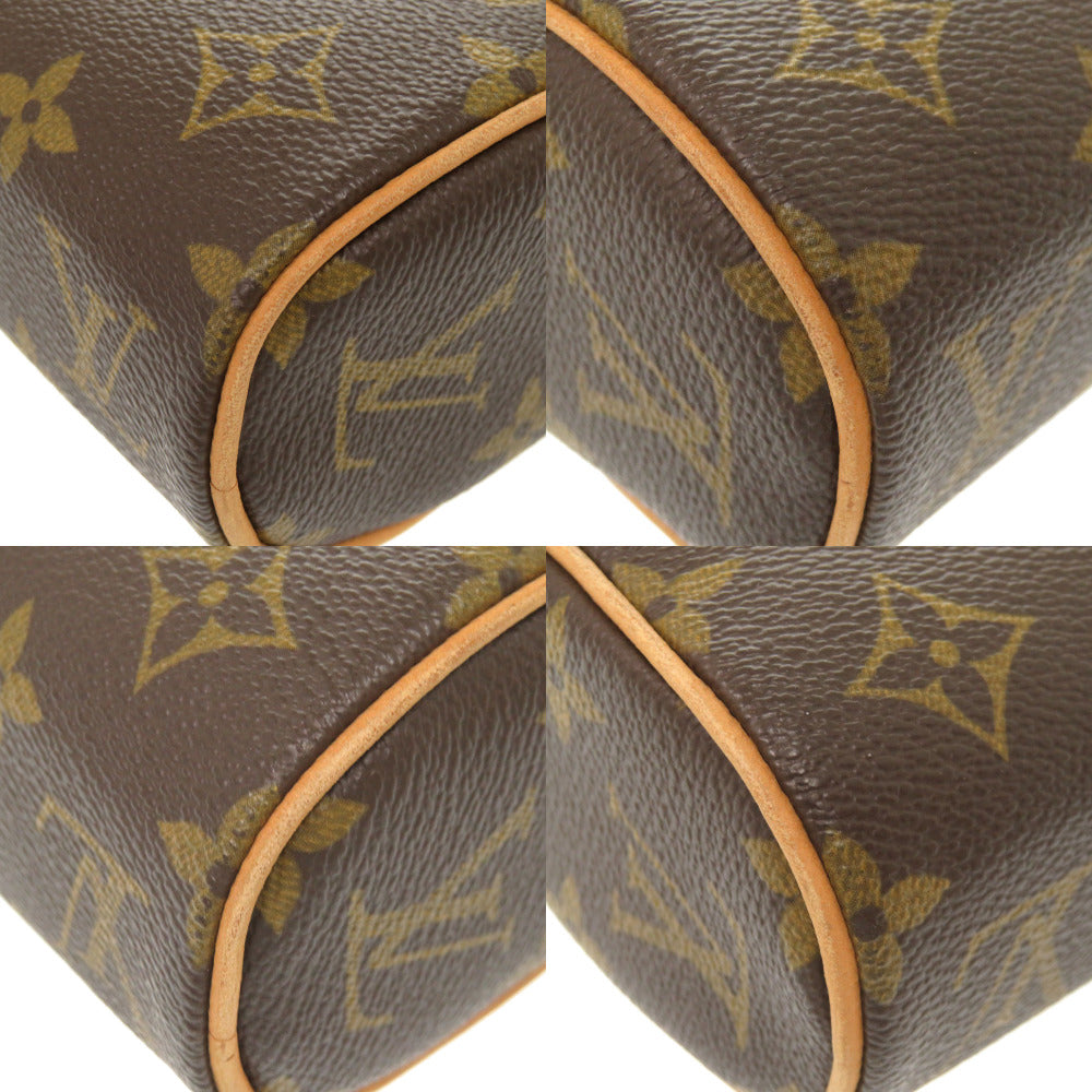 LOUIS VUITTON Handbag M51902 Monogram canvas Brown Monogram Sonatine Women Used Authentic