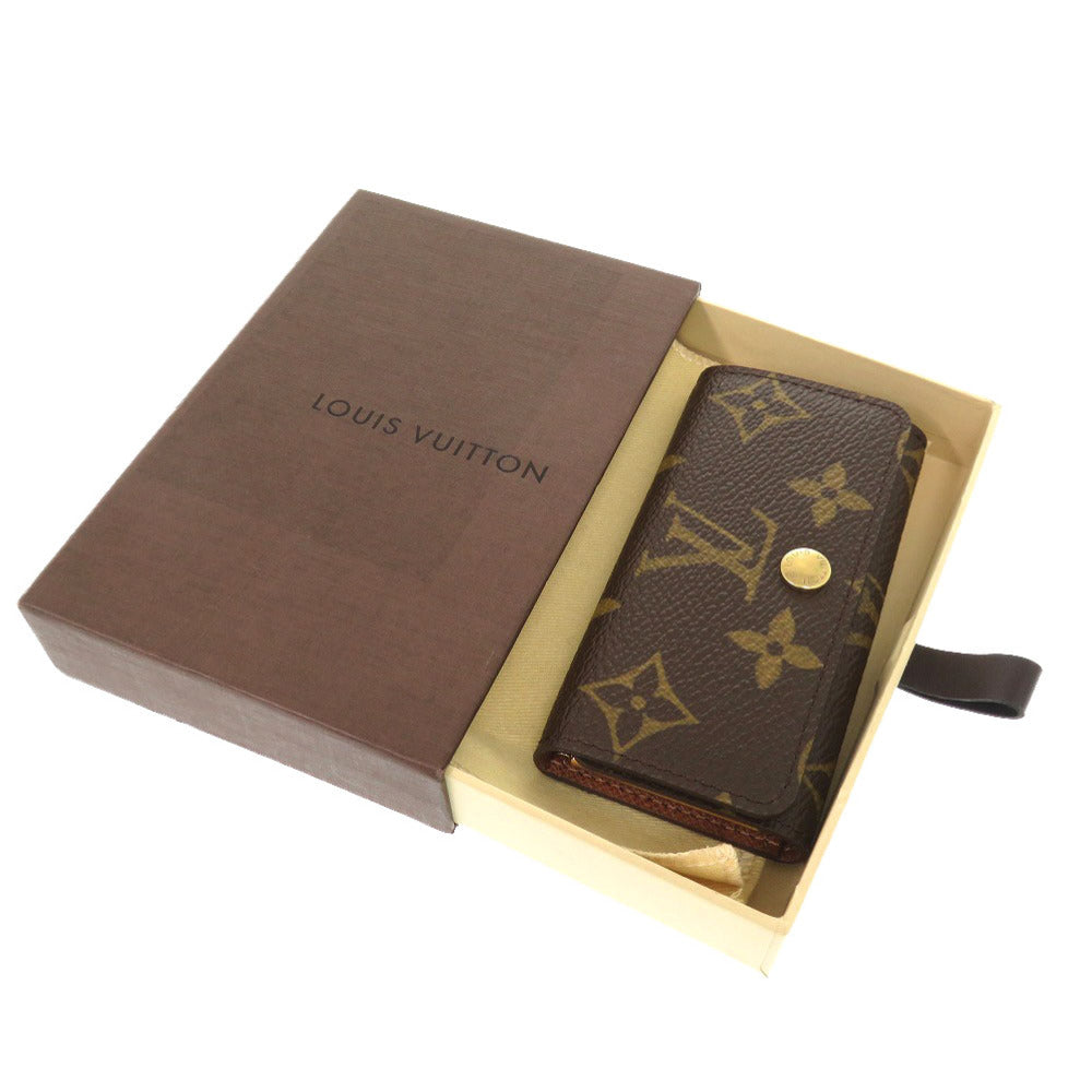LOUIS VUITTON Key case Key holder M69517 Monogram canvas Brown Monogram Multicles4