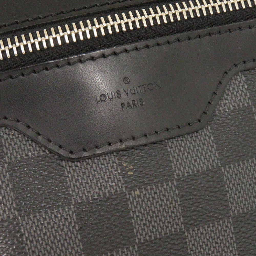 LOUIS VUITTON Shoulder Bag N58028 Damier Grafitto Canvas gray Damier Graphite Tomas Women Used Authentic