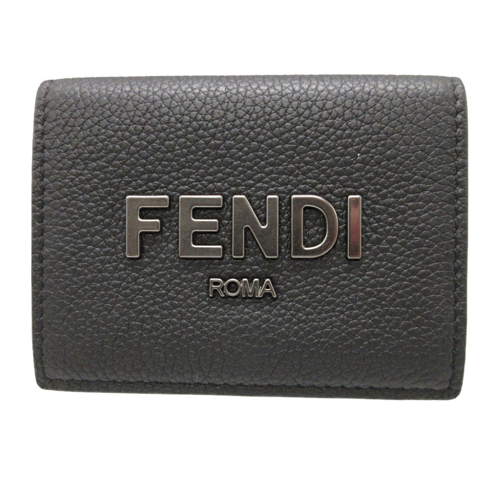 FENDI Tri-fold wallet 7M0280 leather black
