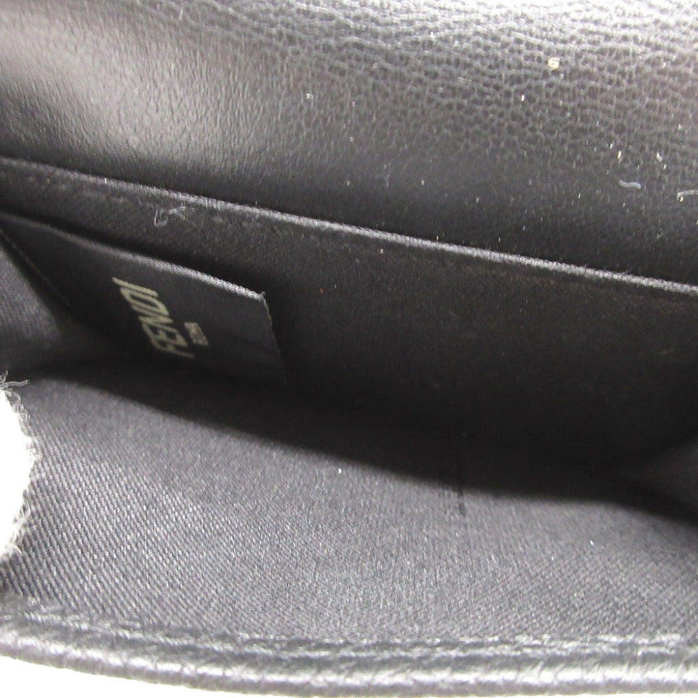 FENDI Tri-fold wallet 7M0280 leather black