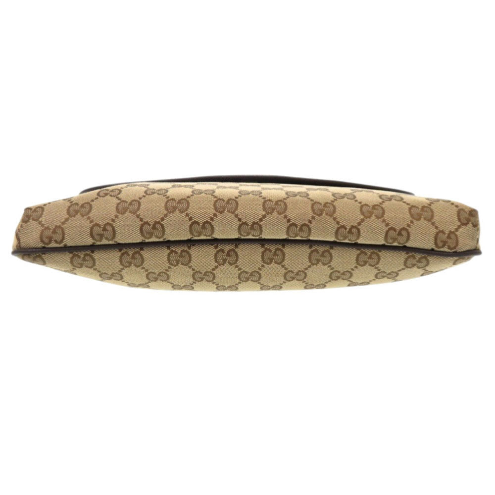 GUCCI Shoulder Bag 256100 GG canvas, leather beige