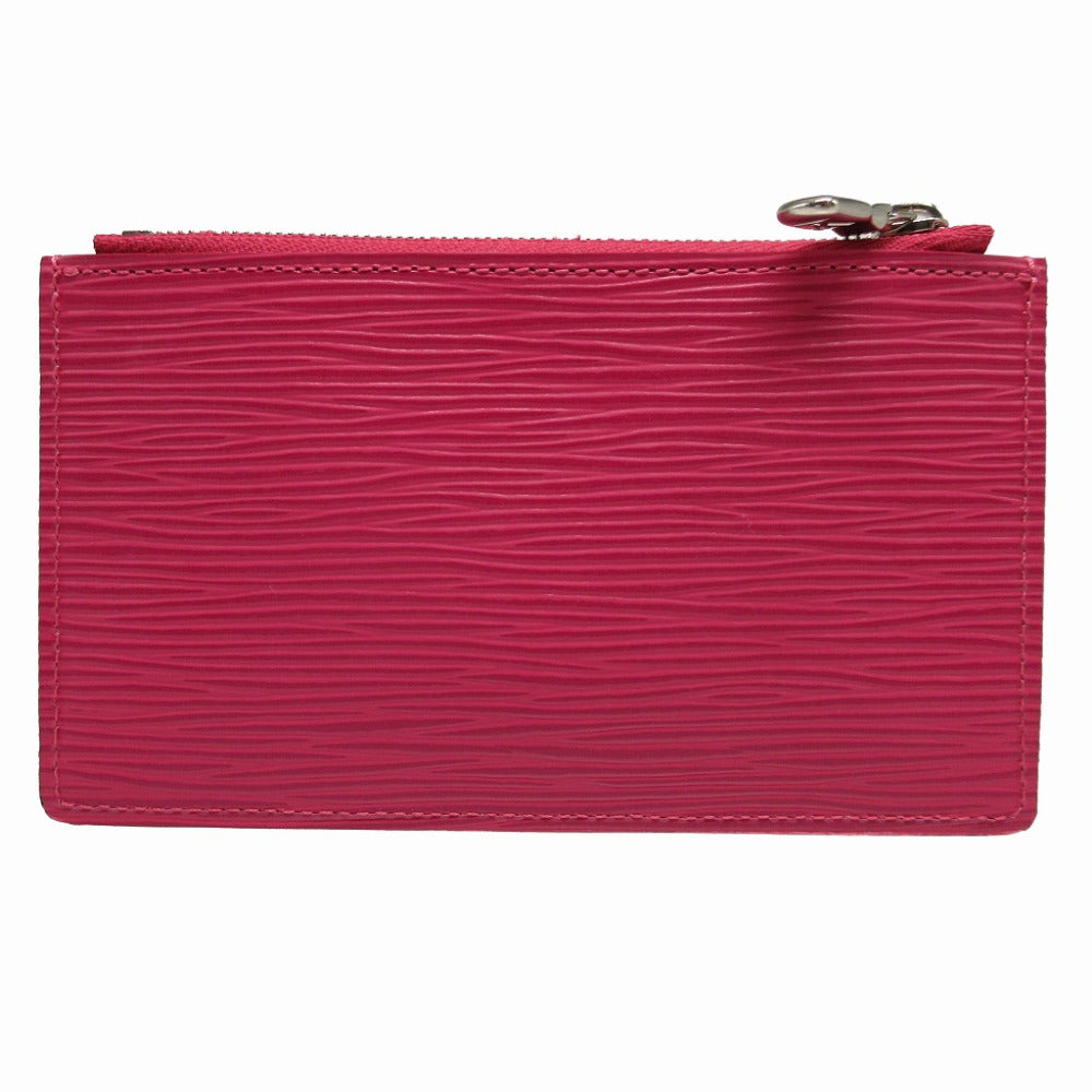 LOUIS VUITTON Coin case M60788 Epi Leather pink Epi Pochette Cle Tribal Mask